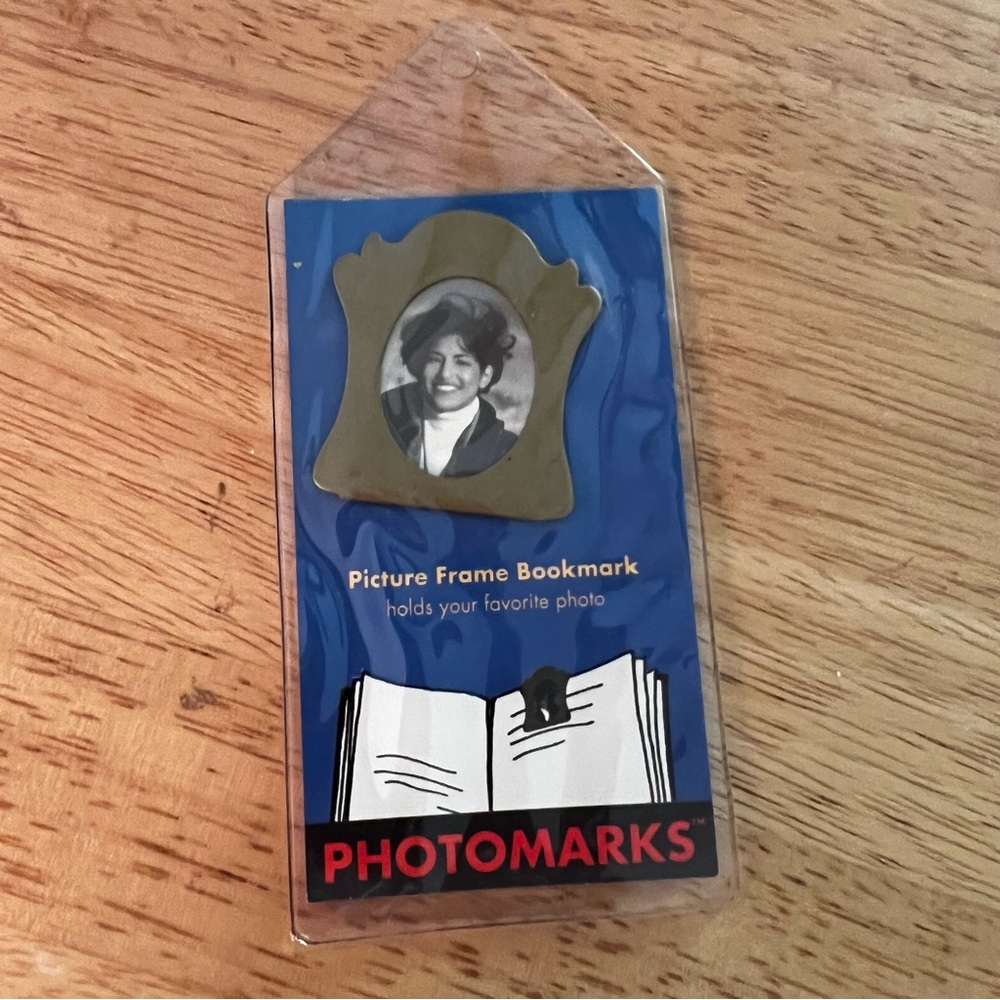 Vintage picture bookmark